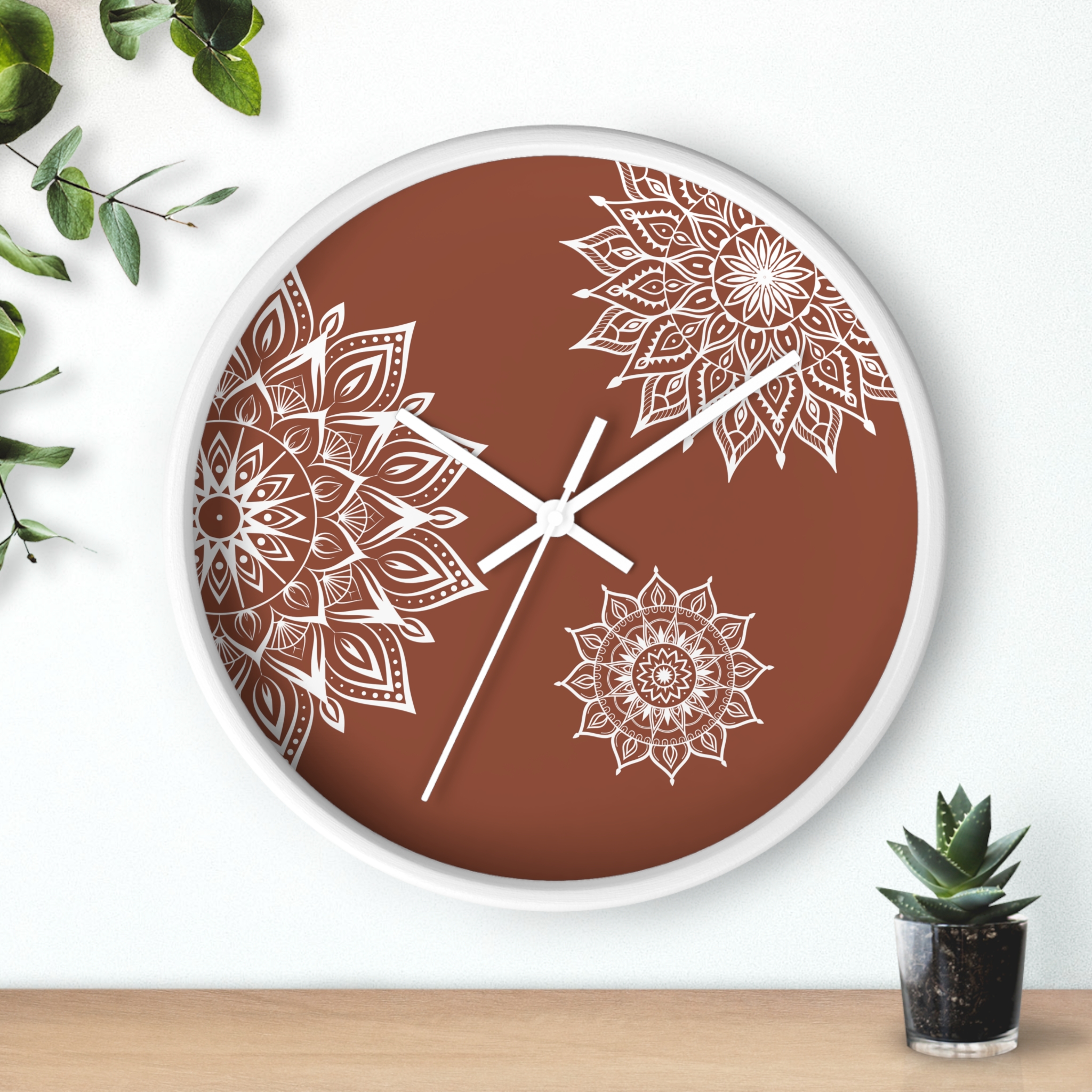 Mandala Wall Clock — Starburst Boho Home Decor - Image 11